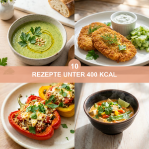 10 kalorienarme Rezepte unter 400 kcal – satt werden und abnehmen