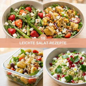 10 leichte Salat-Rezepte – frisch, schnell und vegetarisch