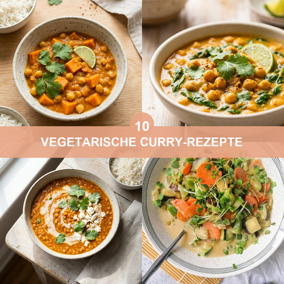 10 vegetarische Curry-Rezepte – cremig, würzig, einfach