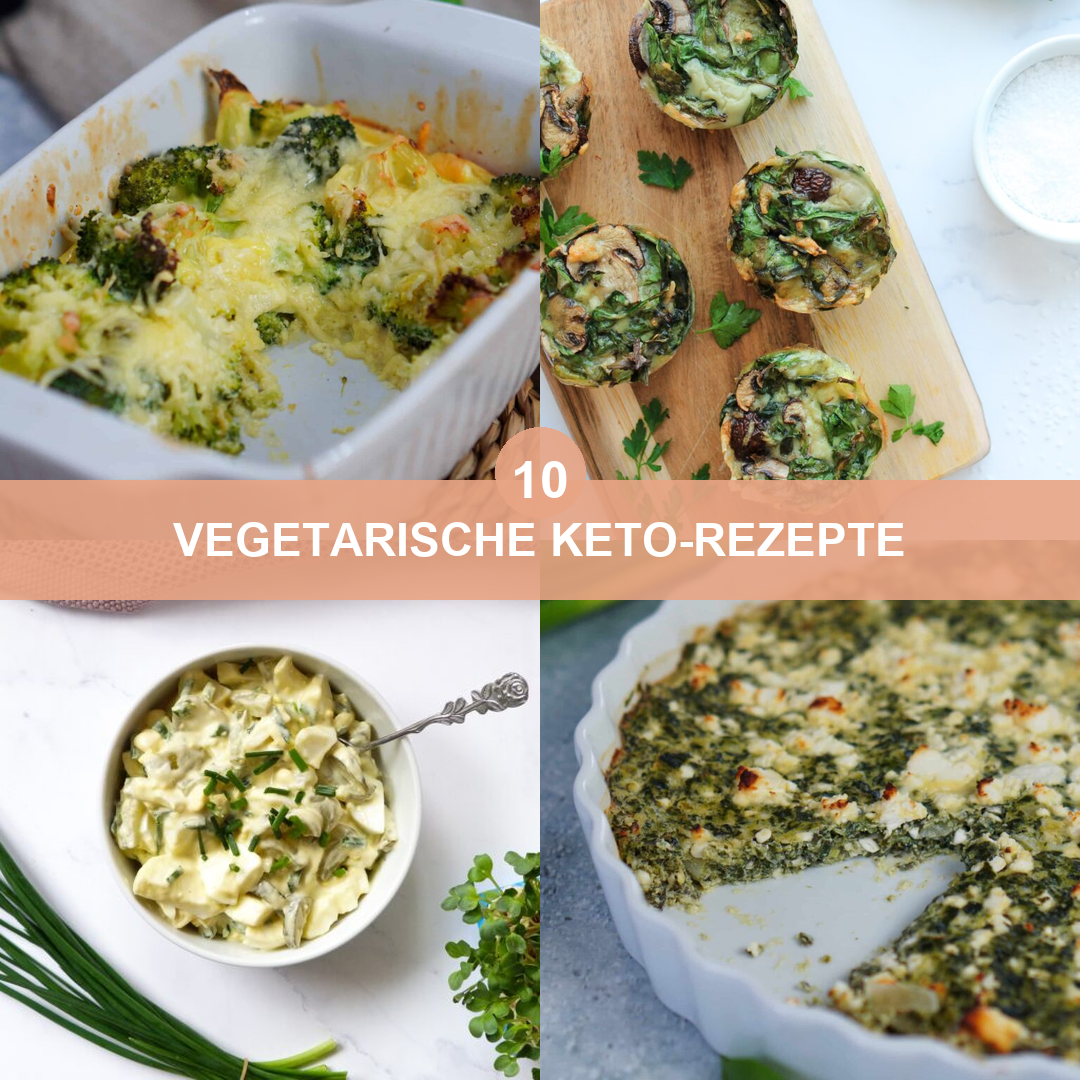 10 vegetarische Keto-Rezepte – Low Carb und High Fat