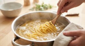 Spargel-Pasta mit Zitronen-Sahne-Sauce - Schritt 1
