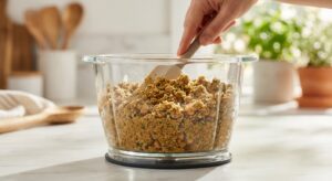 Knusprige Falafel aus dem Ofen mit Joghurt-Dip - Schritt 3