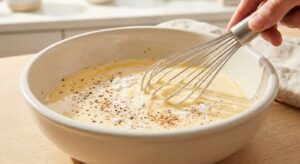 Grüner Spargel Quiche mit Ziegenkäse - Schritt 5