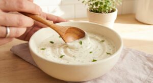 Knusprige Falafel aus dem Ofen mit Joghurt-Dip - Schritt 7