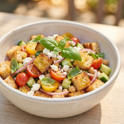Toskanischer Tomaten-Brot-Salat Panzanella