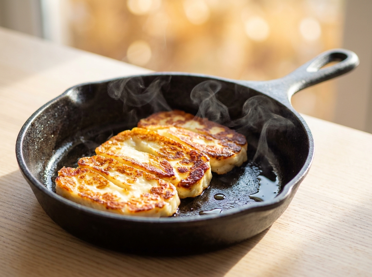 Quinoa-Halloumi-Bowl Zubereitung