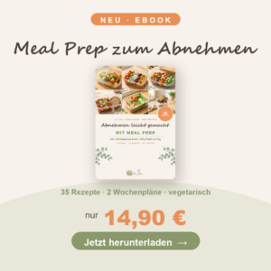 Meal Prep zum Abnehmen – eBook mit 2 Wochenplänen