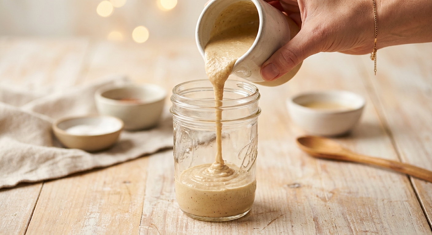 Mason-Jar-Schichtsalat mit Kichererbsen Zubereitung