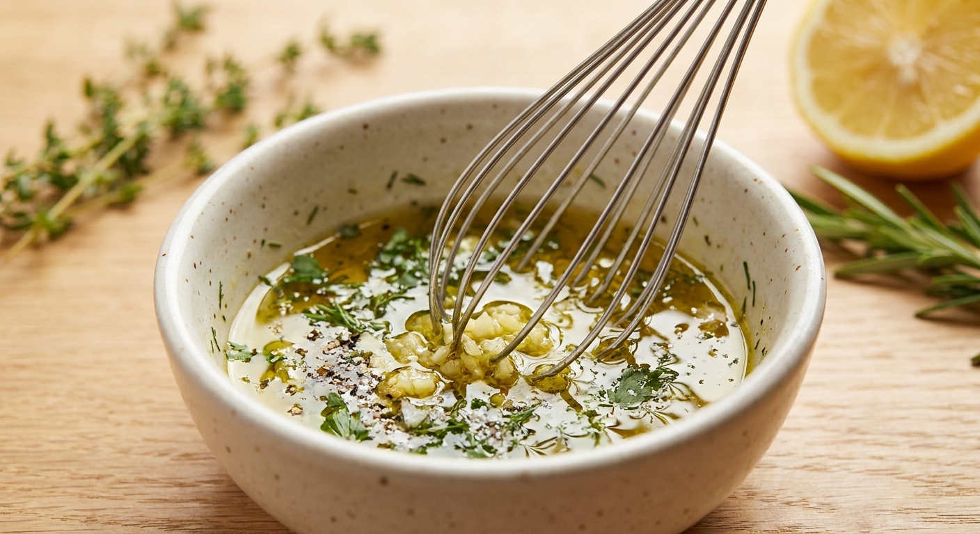 Mediterrane Orzo-Bowl mit Ofengemüse und Feta Zubereitung