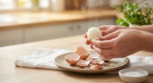 High Protein Eiersalat - Schritt 1