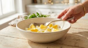 High Protein Eiersalat - Schritt 2