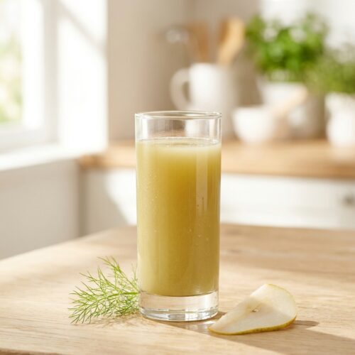 Fenchel-Birne-Ingwer-Saft