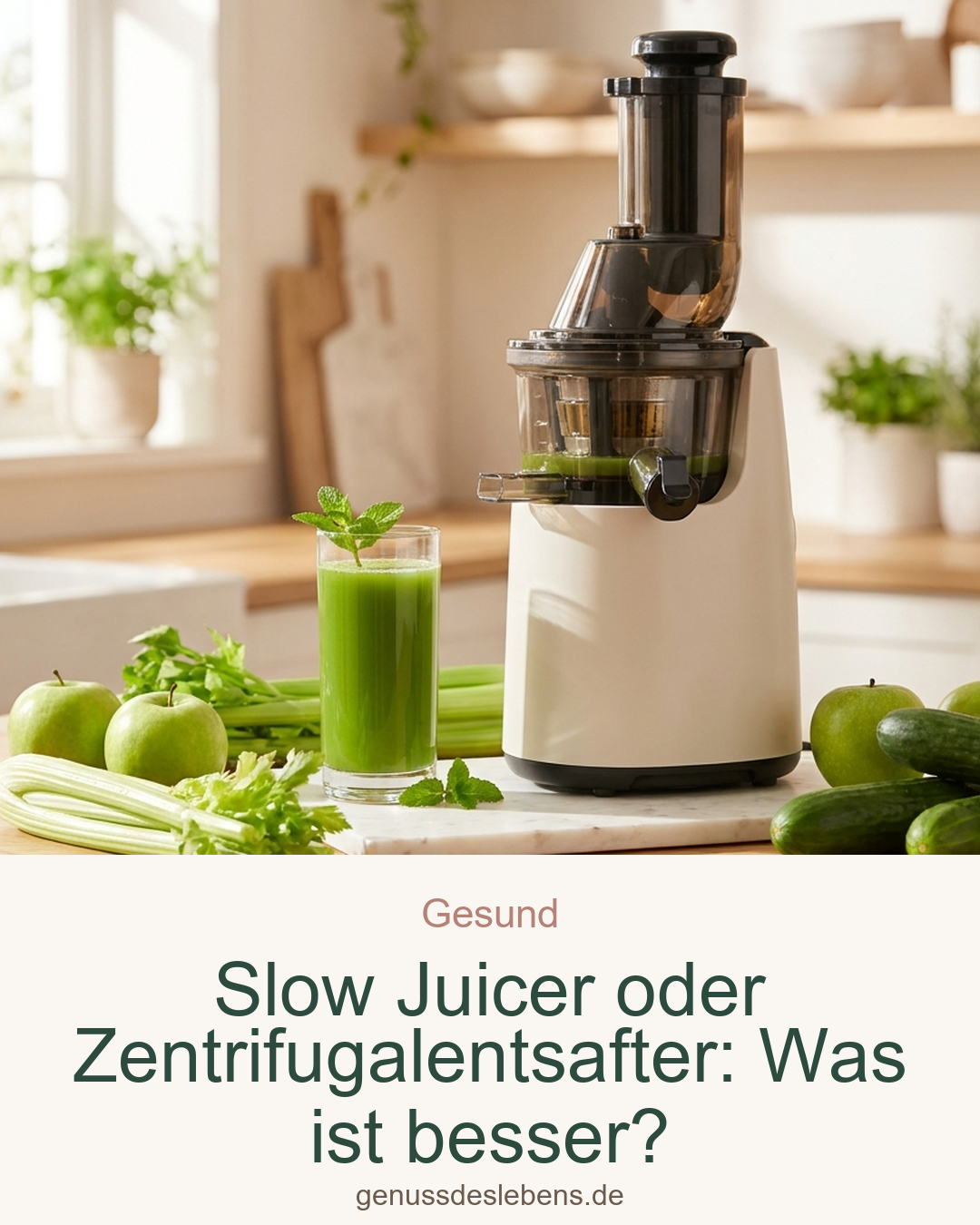 Slow Juicer oder Zentrifugalentsafter: Was ist besser? – Pin für Pinterest