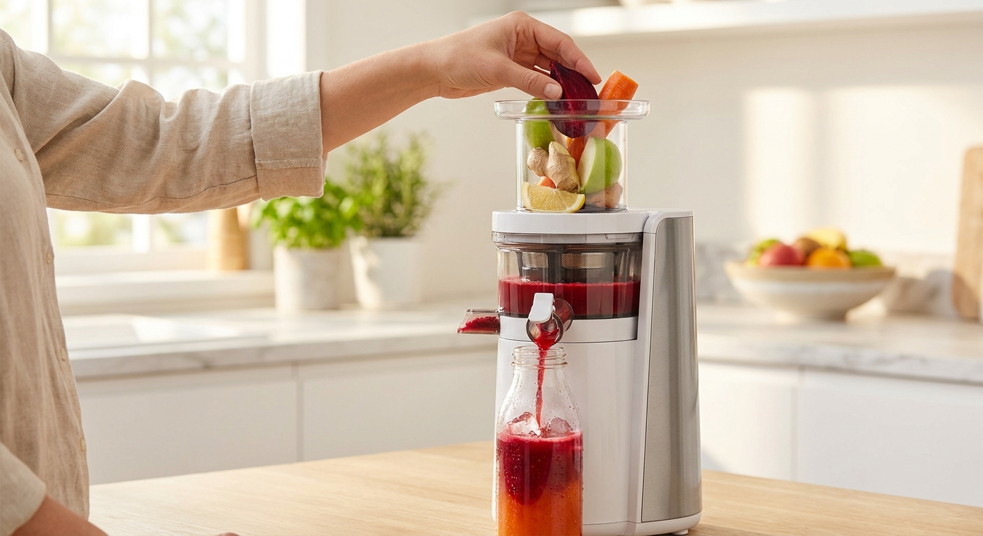 Roter Rote-Beete-Saft entsaften 1