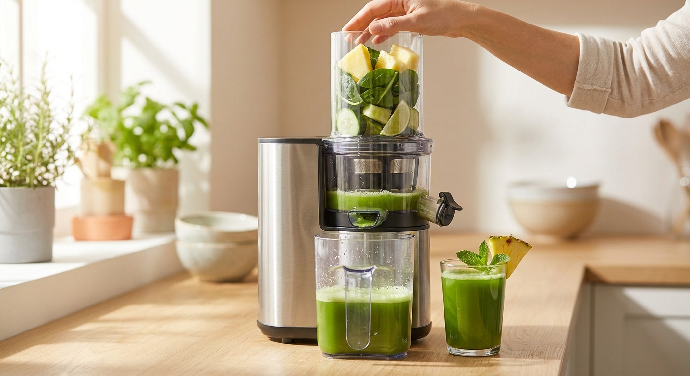 Tropical Green Saft entsaften 1