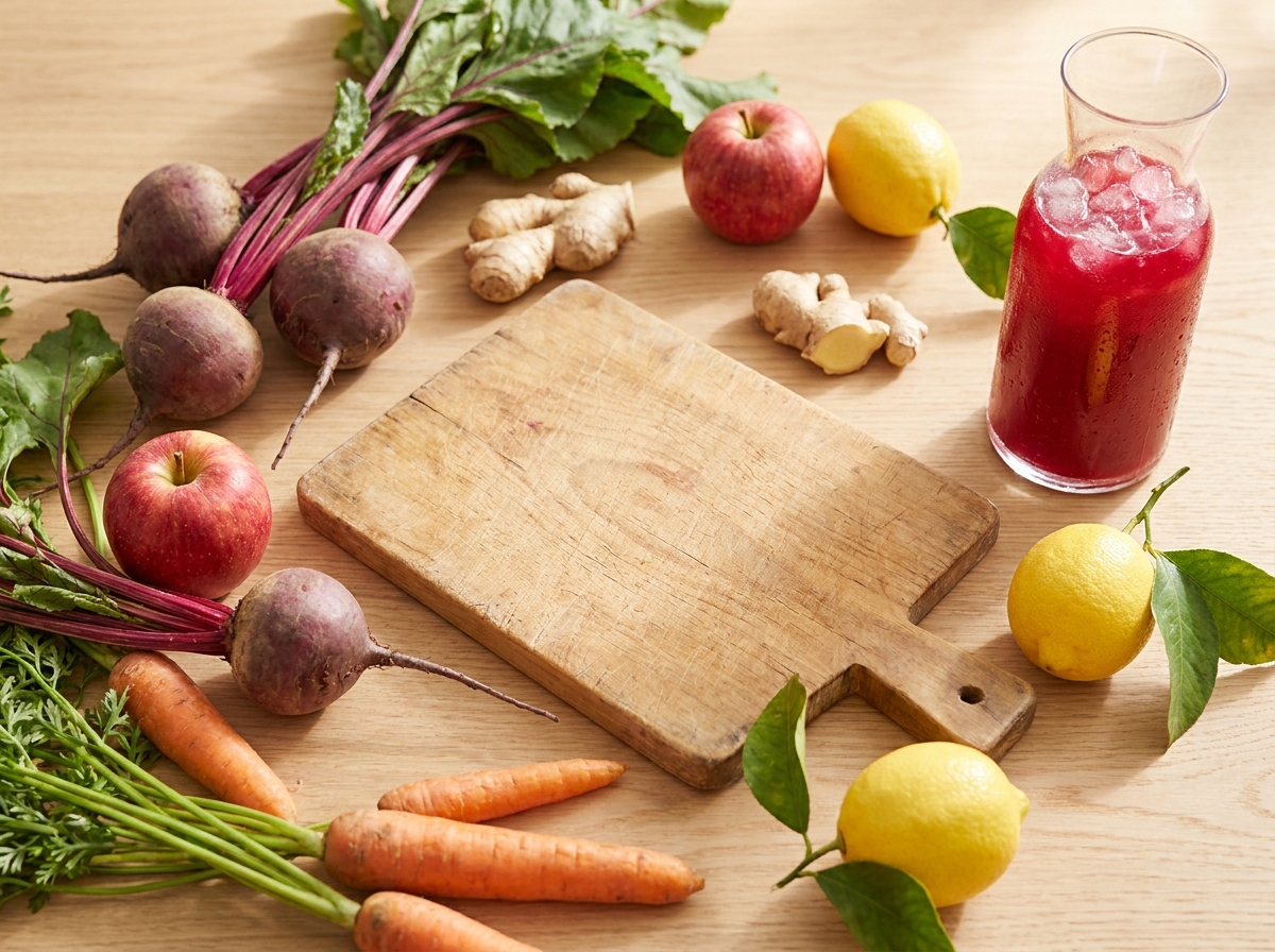 Zutaten für Roter Rote-Beete-Saft