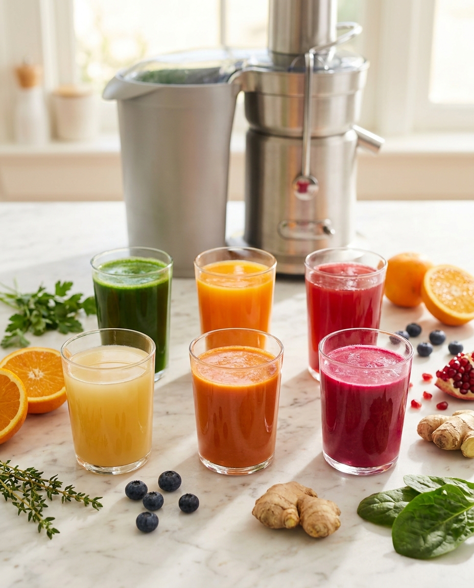 8 Saft-Rezepte als PDF