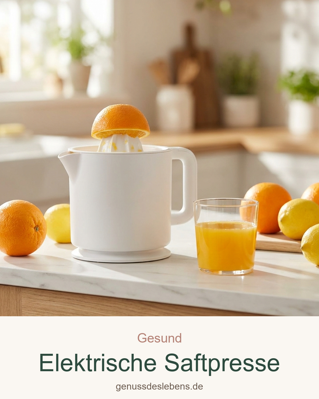 Elektrische Saftpresse: Welche Bauart zu dir passt – Pin für Pinterest
