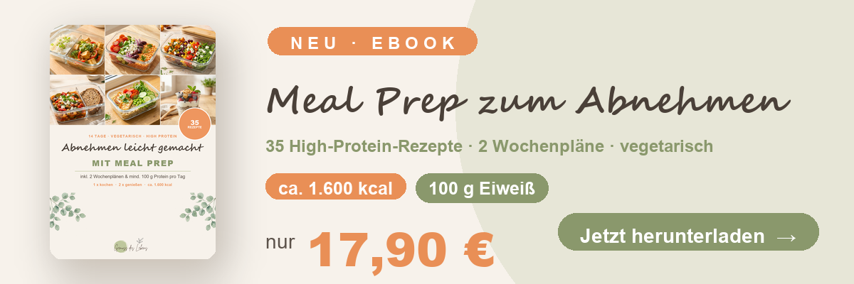 Meal Prep zum Abnehmen – eBook mit 2 Wochenplänen