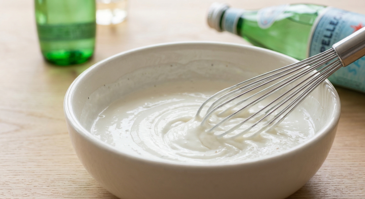 Vegetarische Okroschka mit Kefir und Ei Zubereitung