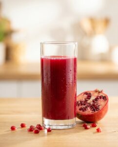 Granatapfel-Apfel-Saft