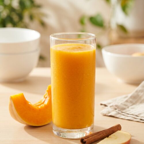 Kürbis-Apfel-Ingwer-Saft