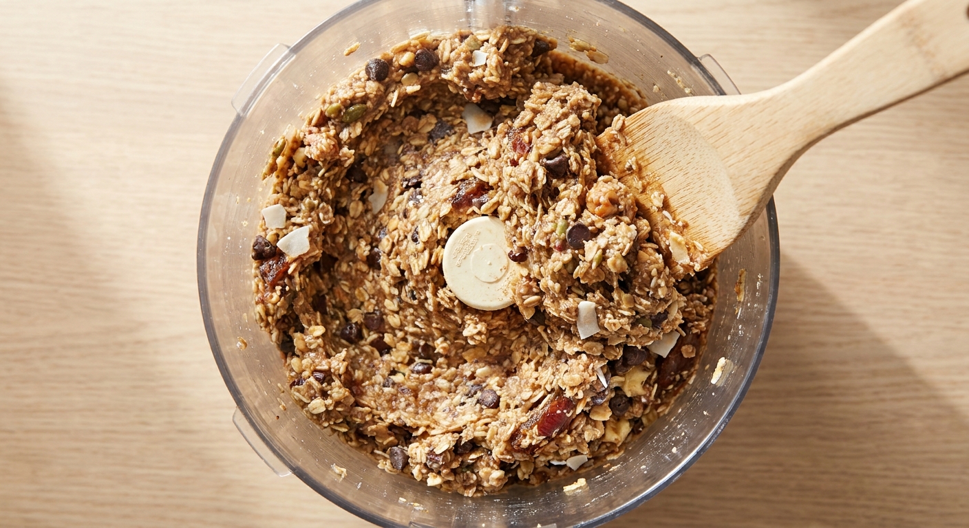 Carrot Cake Energy Balls mit Karotte und Zimt Zubereitung